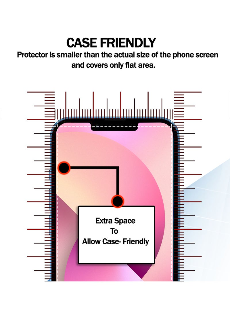 RKINC Screen Protector [2-Pack] for iPhone 14 Pro 6.1-Inch, Tempered Glass Film Screen Protector, 0.33mm [LifetimeWarranty][Bubble-Free][Anti-Scratch][Anti-Shatter] - Image 3